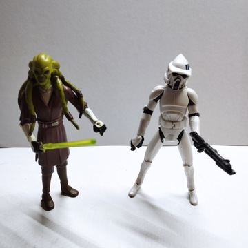 Star Wars-Clone Wars-Kit Fisto i ARF Trooper