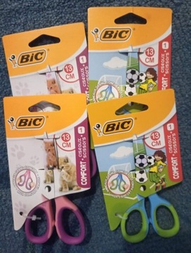 Nożyczki chłopięce dziewczęce bic