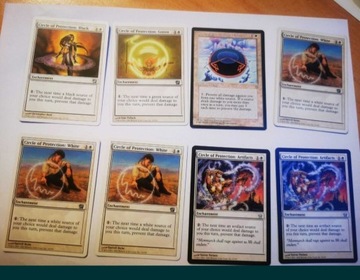 Circle of Protection, 8 kart, Magic the Gathering