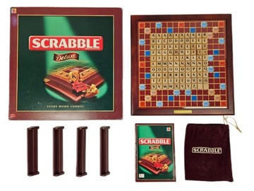 SCRABBLE DELUXE / MATTEL 53579 / ANGIELSKIE 2005