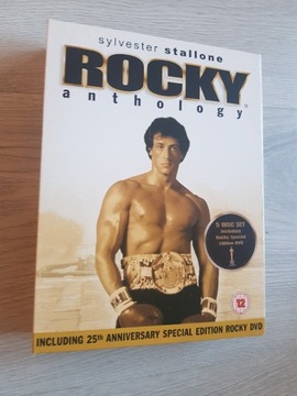 ROCKY ANTOLOGIA DVD CZĘŚCI 1-5.POLSKIE NAPISY.