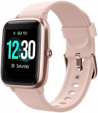 Fitpolo smartwatch zegarek ID205L różowy