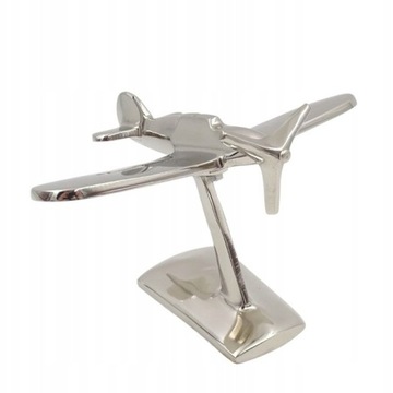 Metalowa Figurka dekoracyjna samolot 
