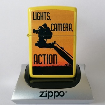 Nowa zapalniczka benzynowa ZIPPO Camera Man 