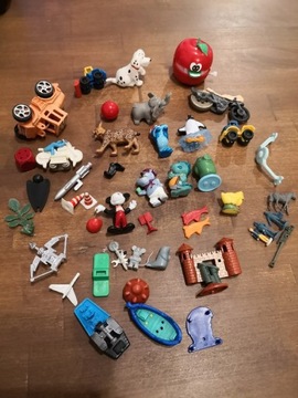 Kinder zabawki lata 90te zestaw roznosci