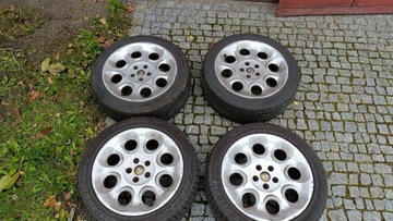 4xfelgi 17' 5x108 alfa 166 + 4 opony letnie 225/45