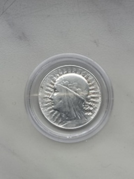 Moneta 5 złotych 1933 r Głowa bzm srebro 