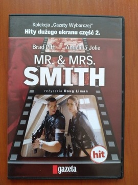 Mr & Mrs Smith  /dvd / st. idealny