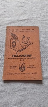 Samouczek techniczny - Heljograf Cieszyn 1926