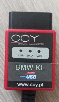 Polski interfejs OBD2 CCY BMW KL