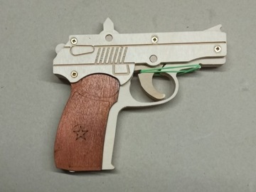 Pistolet PM Makarow replika 1:1 na gumki recepturk