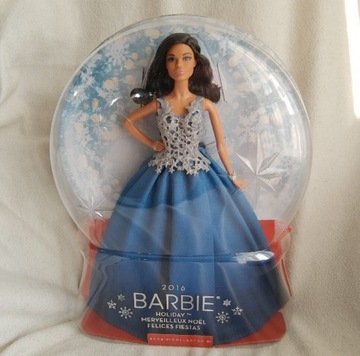 Barbie Holiday 2016 kolekcjonerska granatowa NRFB