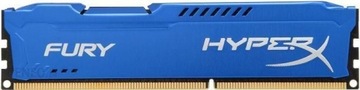 Kingston HyperX Fury 4GB DDR3 1600MHz CL10 Blue 