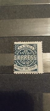 Znaczek Samoa 1879 One Penny