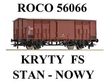 GLEDZIU KOLEJKA PIKO - WAGON KRYTY ROCO FS NOWY