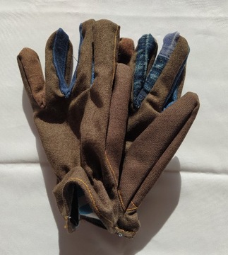 Rękawice robocze damskie – BROWN – jeans