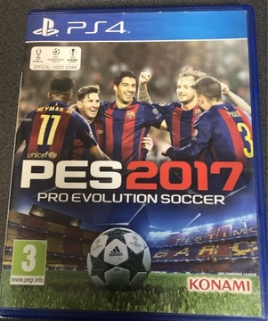 PES2017 Gra PS4