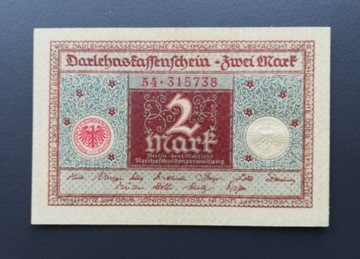 2 marki, berlin 1920 rok stan UNC-