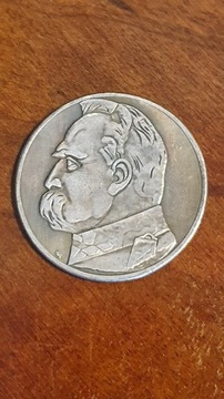 Stara moneta 10 złotych 1934 rp zł unikat Polska wykopki