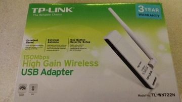 Karta WiFi USB TP-LINK TL-WN722N 150Mb/s