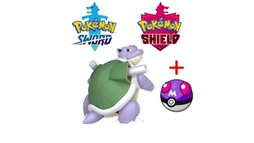 Pokemon Sword/Shield Shiny Blastoise + Master Ball