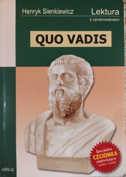 Quo vadis H. Sienkiewicz lektura z opracow GREG