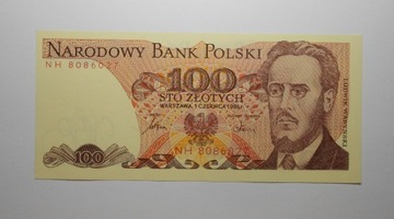 stary banknot polski 100 złotych PRL super stan