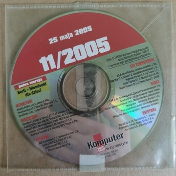 Komputer Świat 2005 11 CD