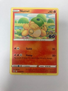 Karta TCG Pokemon GO: Numel 013/078