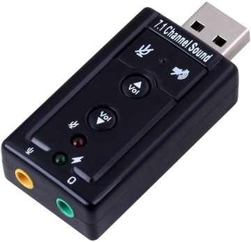 Karta dźwiękowa 7.1 USB 