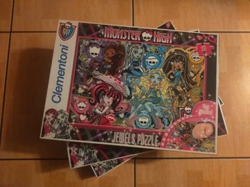 Puzzle Monster High 104, 250 i 350 elementów 