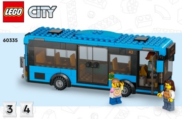 LEGO 60335 Autobus 60337, 60384, 60287, 60336