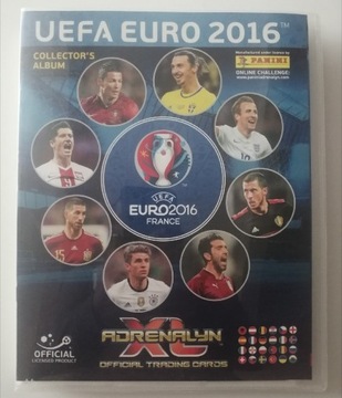 Album z kartami Panini UEFA Euro 2016  395 kart 