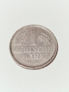 MONETA 1 DEUTCHE MARK 1976