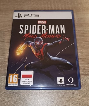 MARVEL'S SPIDER-MAN MILES MORALES PS5 PL IDEAŁ