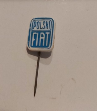 Kultową przypinka -Polski Fiat -PRL