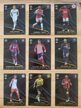 Karty Topps Match Attax 2023/2024 Black komplet