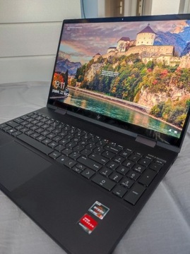 Laptop HP Envy 15,6" R5 16GB 512SSD+torba i rysik