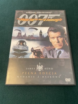 2 DVD 007 James Bond Świat to za mało Pełna Edycja