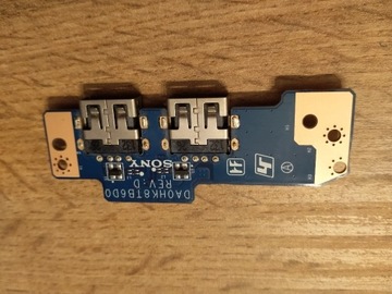 Sony SVF152A29M Płytka gniazd USB