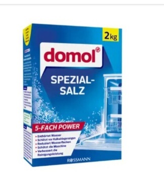 Sól do zmywarki DOMOL 2 kg (Niemcy) DE