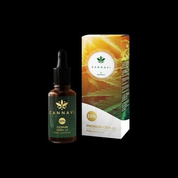 Cannavi by Nutrivi CBD+ Oil Full Spectrum 10%