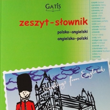 Gatis Zeszyt-słownik angielski A5 96k
