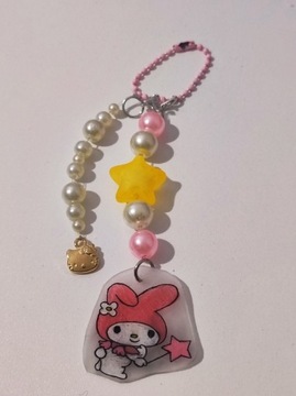 Breloczek Zawieszka My Melody Hello Kitty Sanrio