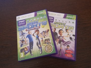 Kinect Sport 1 i 2 w wersji polskiej Xbox 360 
