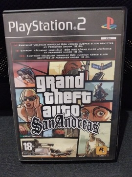 Gra PS2 GTA SAN ANDREAS