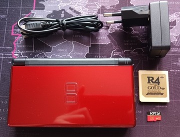 Nintendo DS Lite, Ładowarka, Nagrywarka R4