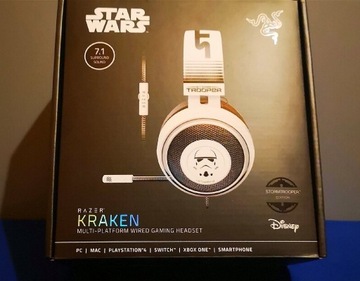 Razer Kraken Star Wars Stormtrooper słuchawki