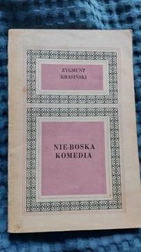 Nie-boska komedia, Zygmunt Krasiński,antyk,vintage