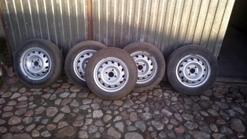 Felgi z oponami zimowymi R13, 4x100, 5szt.